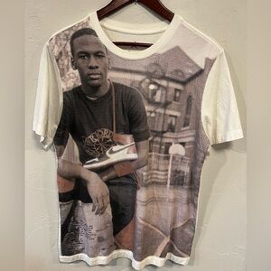 NWOT Nike Air Jordan‎ AJ 1 Photo Crew T-Shirt Black and White Men’s Medium